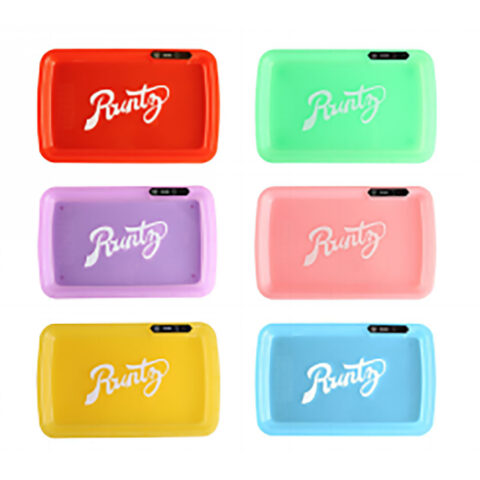 LED glow rolling tray